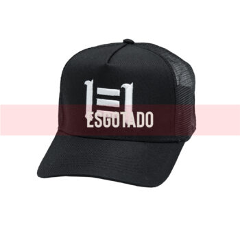 PRODUTO ESGOTADO – Boné Trucker Preto