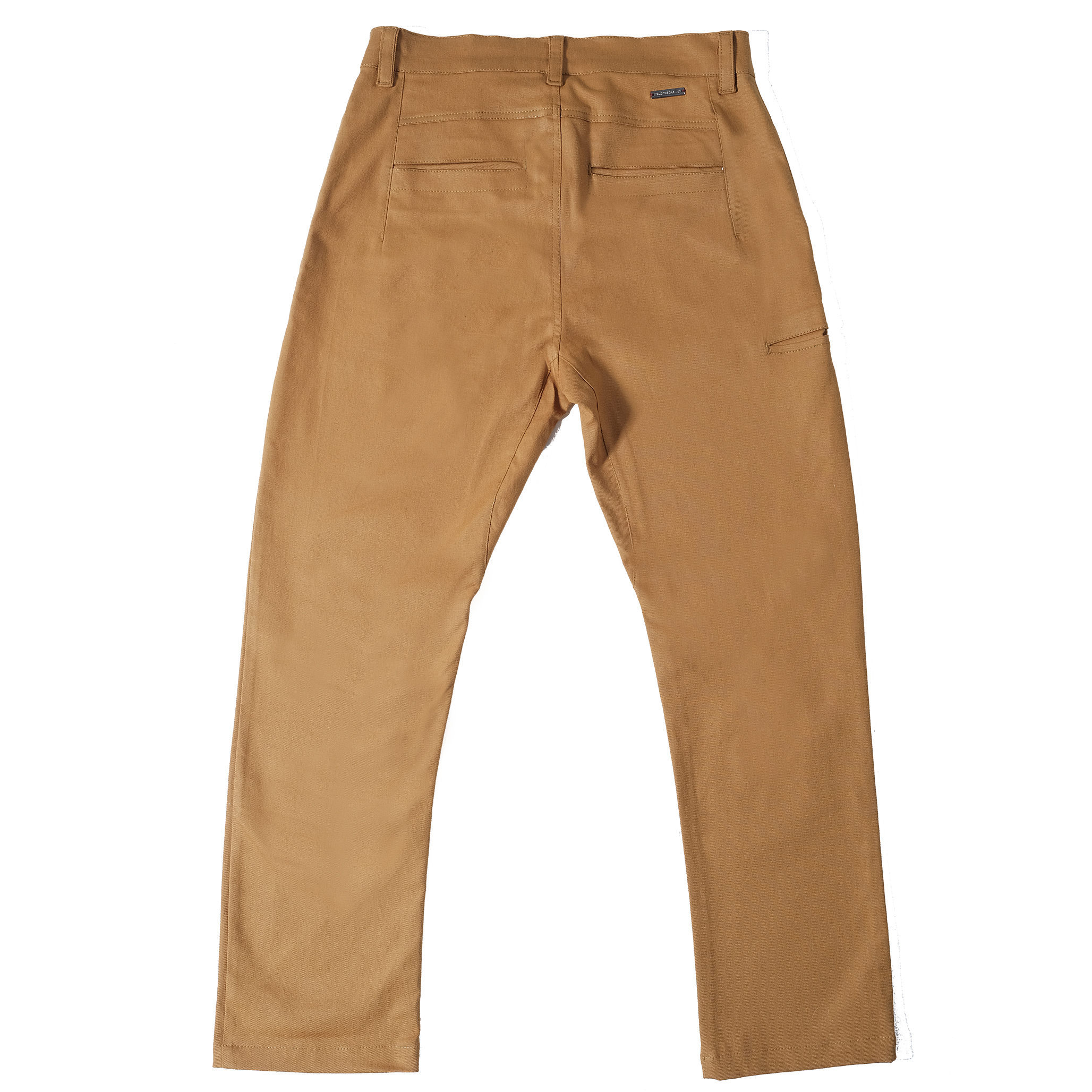 Calça Chino Cáqui - Bolso lateral - Imagem 4