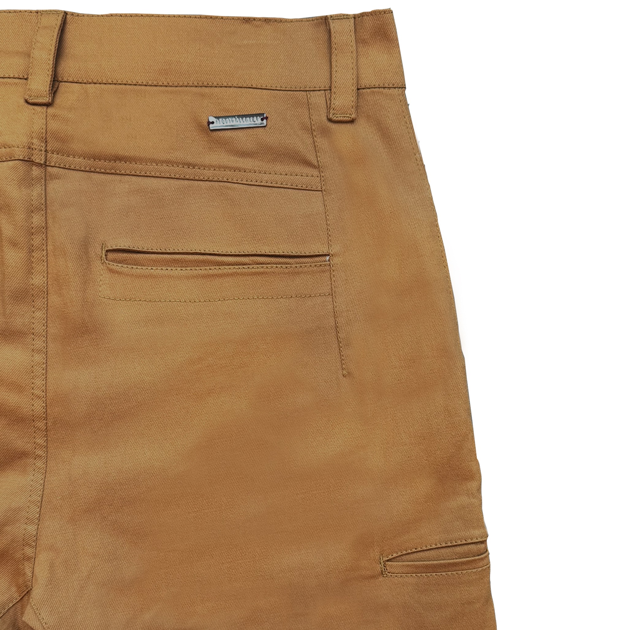 Calça Chino Cáqui - Bolso lateral - Imagem 6