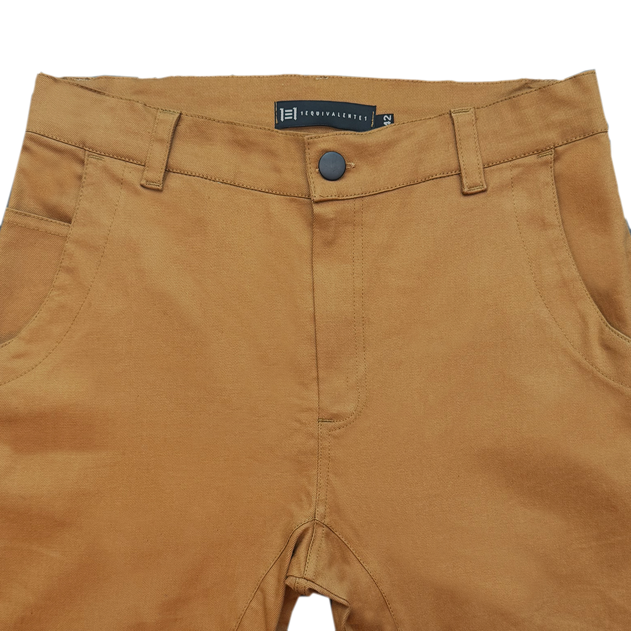 Calça Chino Cáqui - Bolso lateral - Imagem 5