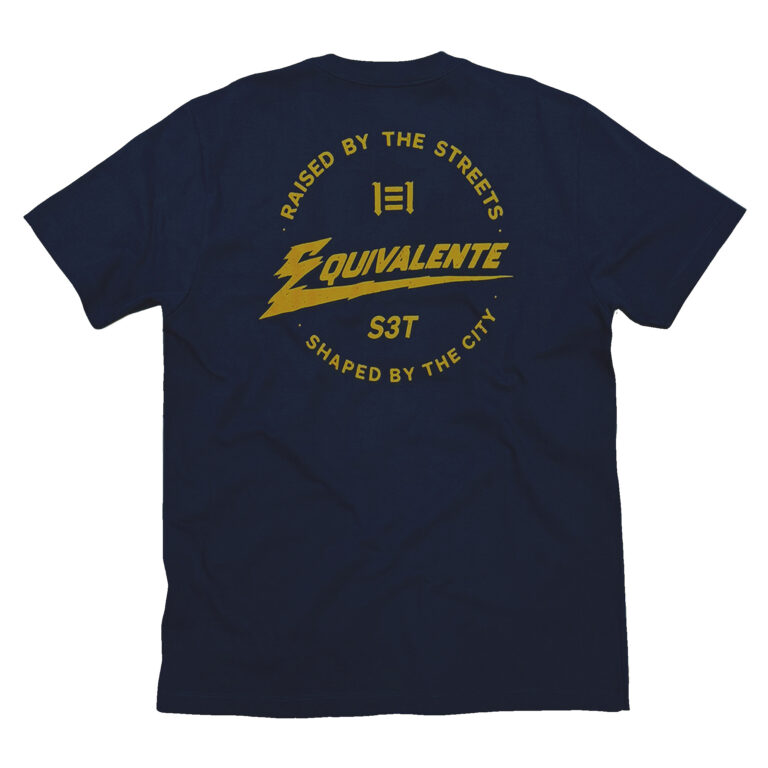 Camiseta By the City azul marinho